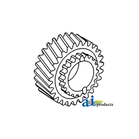 A & I Products Gear, 4th & 8th 5" x2" x5" A-T21977
